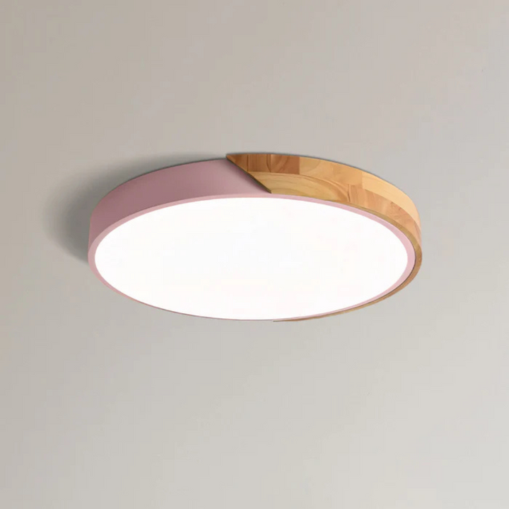 BowLift | Scandinavian Wooden LED Ceiling Lamp