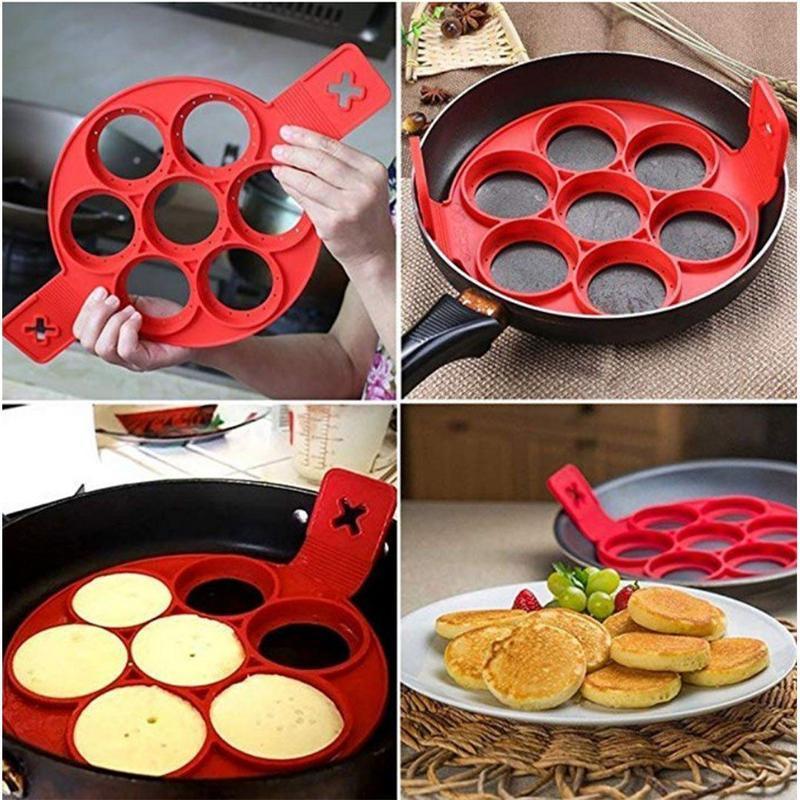 BowLift | Non-stick silicone pancake mold ring