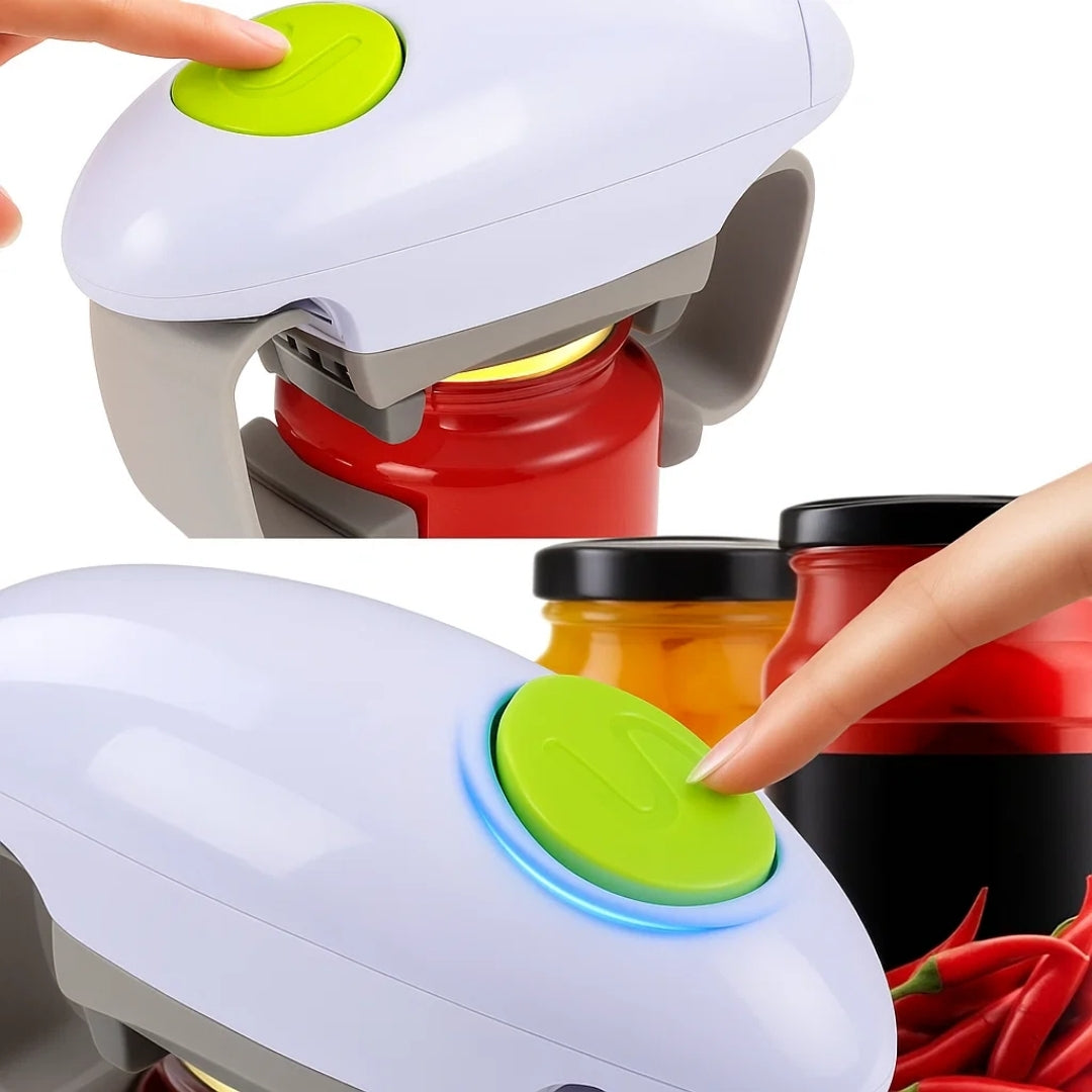 Smooth Edge Safety – Battery Powered – One‑Touch Ease – Prevents Cuts – Ideal for Seniors & Cooks Bowlift