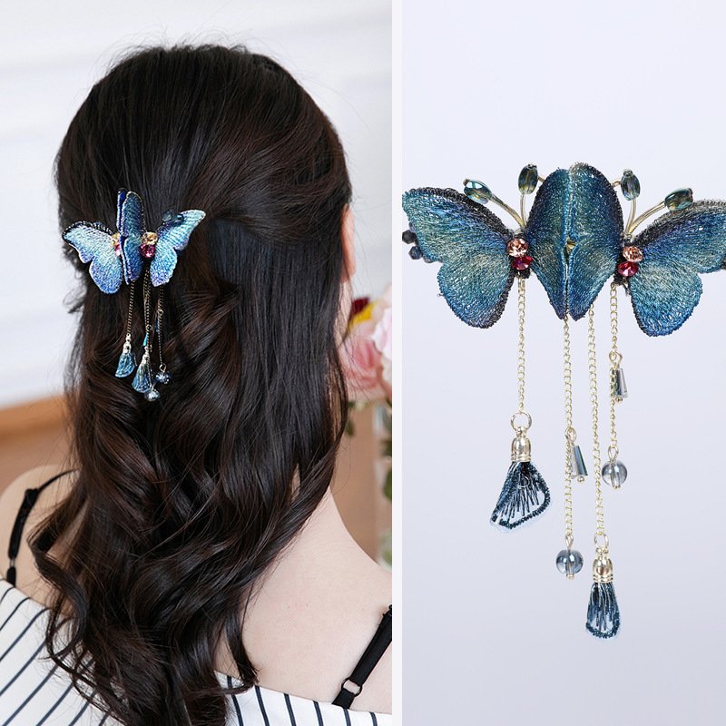 BowLift | Dreamy butterfly hair clip with fringes