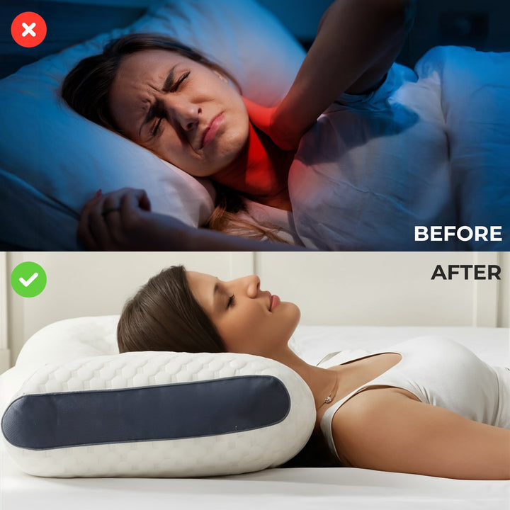 Ergonomic Neck Support Pillow Bowlift