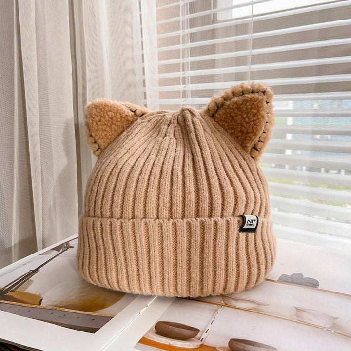 BowLift | Kattenoor Winter Hat CosyCharm – Soft knitted hat for women with playful appearance