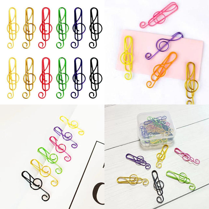 BowLift | Music Multicolored Paperclips made of Metal