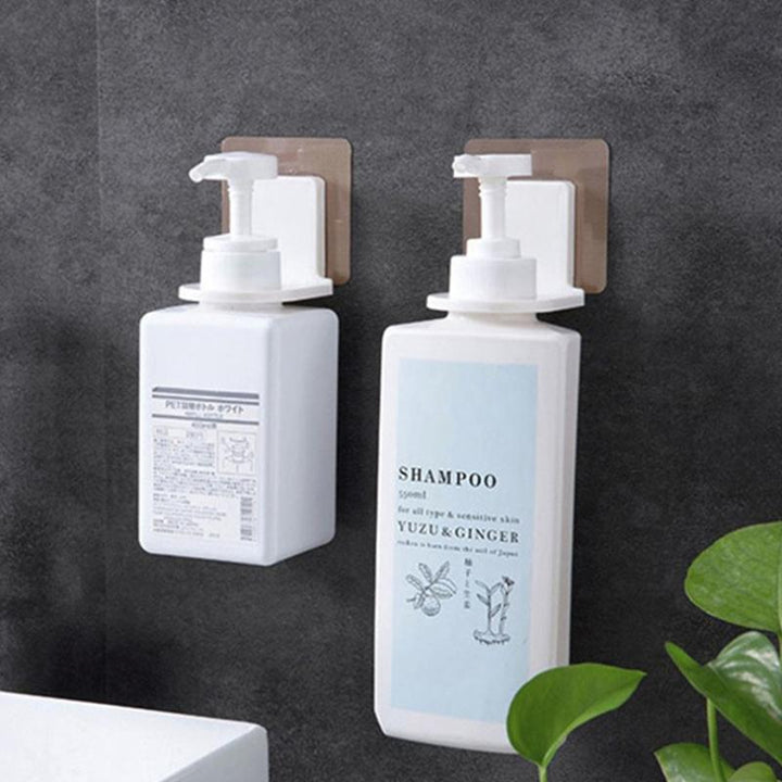 Multifunctional Pump Bottle Dispenser Holder Shampoo Holder | Bowlift