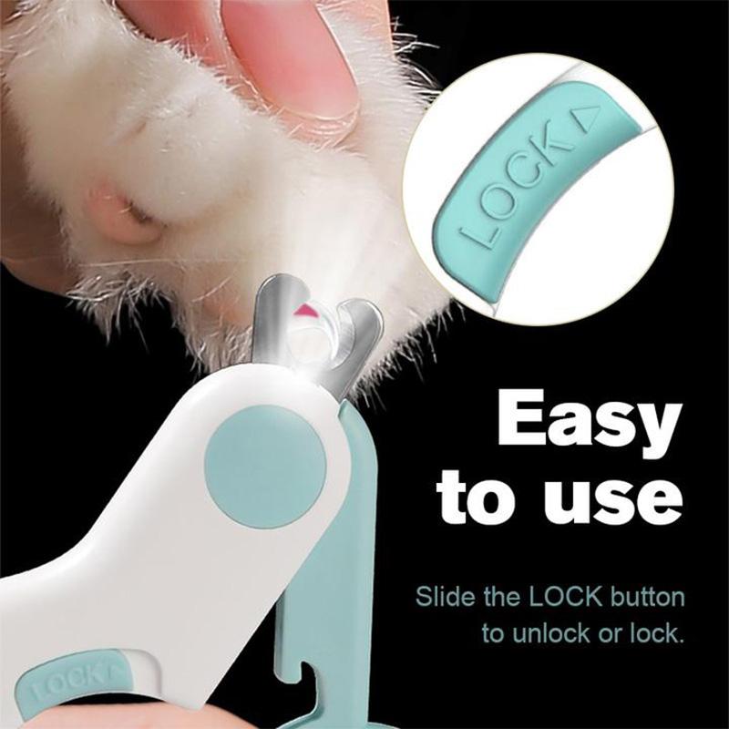 LED Pet Nail Clipper Bowlift
