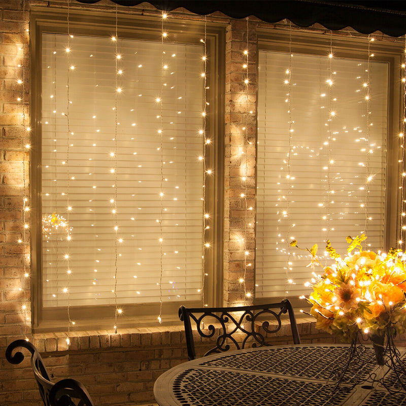 BowLift | Twinkle Star 300 LED Window Curtain String Light