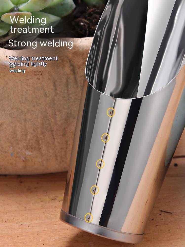BowLift | Stainless Steel Scoop for Potting Soil – Robust Planting Scoop for Garden and Balcony