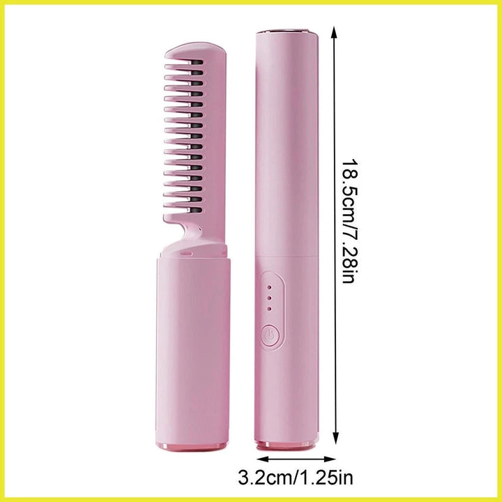 BowLift | Glatzza Mini-Smoothing Brush — Silky smooth dream hair in 60 seconds that captivates all eyes!