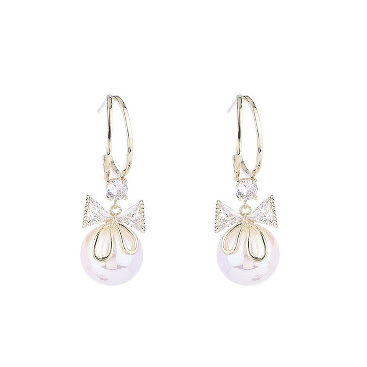 BowLift | Bow Pearl Earrings