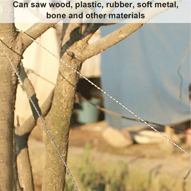 BowLift | Wire saw for garden and outdoor – Compact saw for adventures and gardening