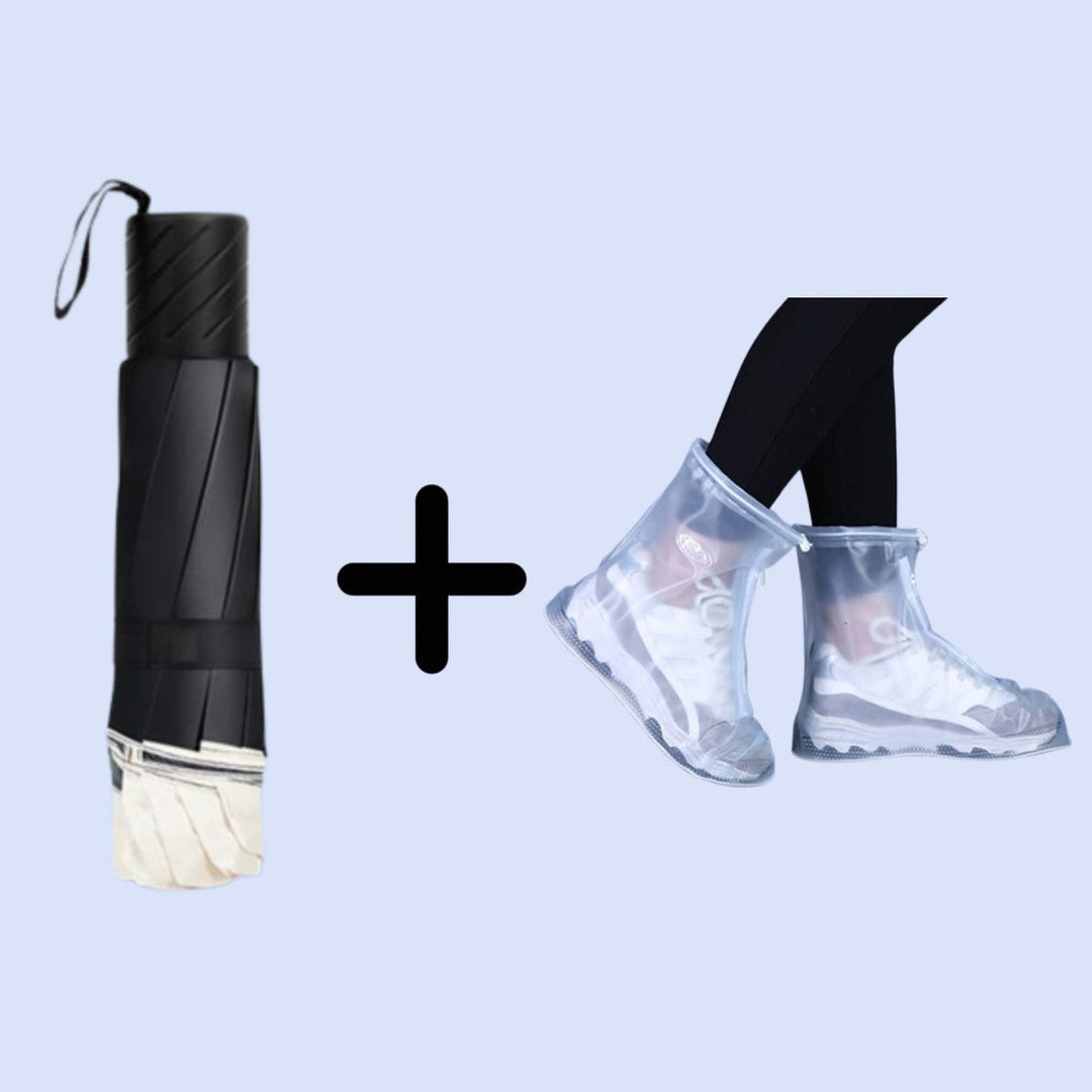 BowLift | Large foldable umbrella with 12 wind-resistant ribs