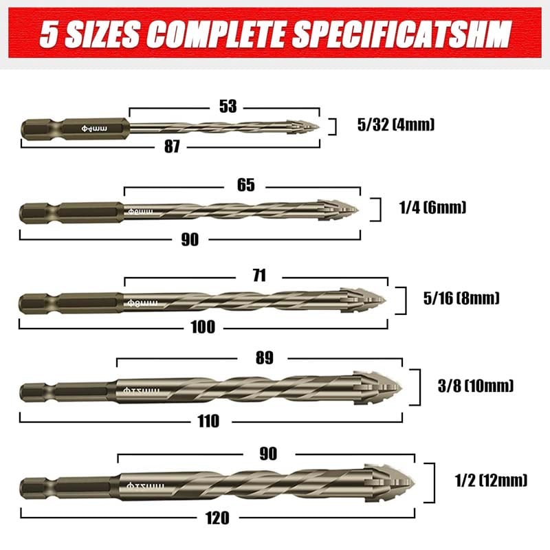 BowLift | Practical Four Blade Serrated Eccentric Drill