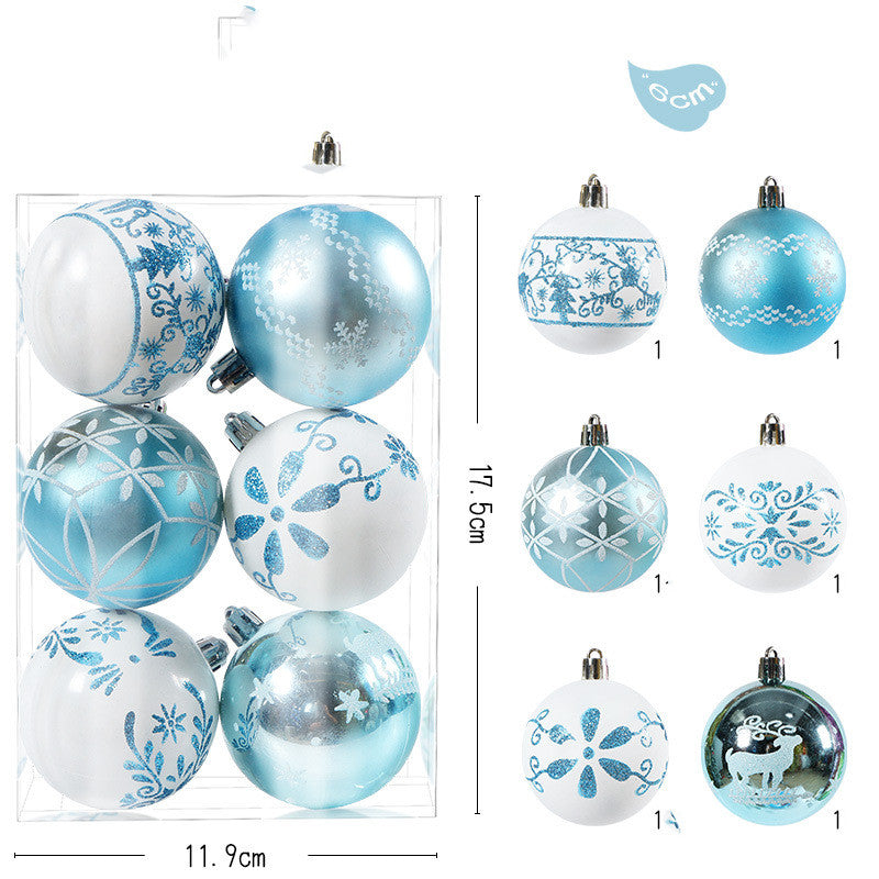 BowLift | 6 Hanging Ornaments Christmas Tree Decorations Pendant