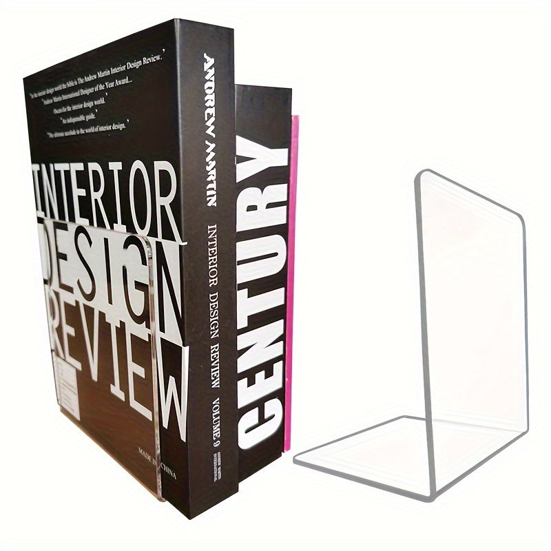ClearView - Elegant L-shaped Acrylic Bookstand Bowlift