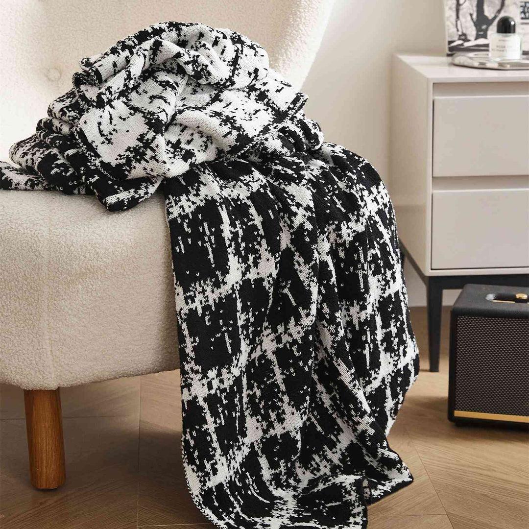 BowLift | Luxury Wool Knitted Blanket - Elegant Wearable Sofa Bed Throw - Perfect for Home, Travel, and TV Time