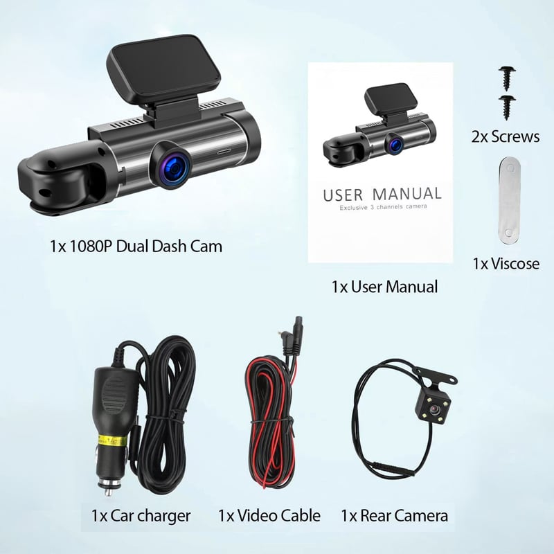BowLift | Front & Rear Dashcam