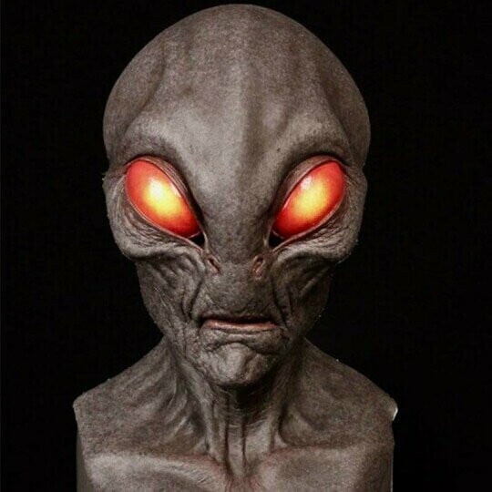 Alien-Mask | Realistic Halloween Costume Accessories | Bowlift