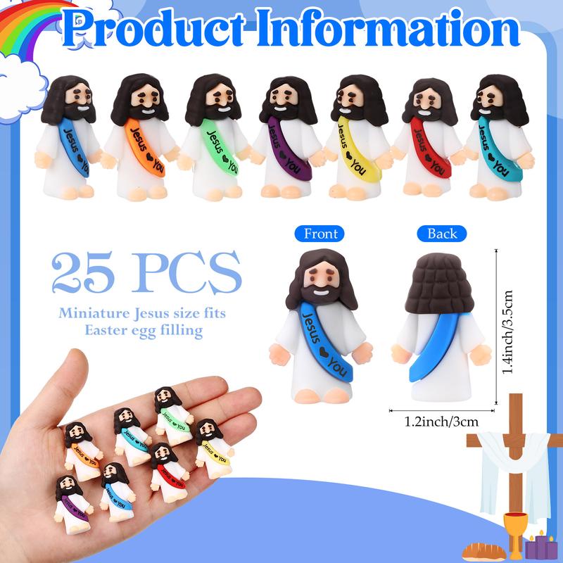 BowLift | Mini Jesus Figurines With Jesus love You Slogan