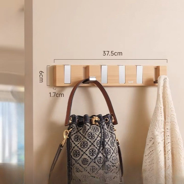 BowLift | Pull & Hang Minimalist Wooden Wall Hanger