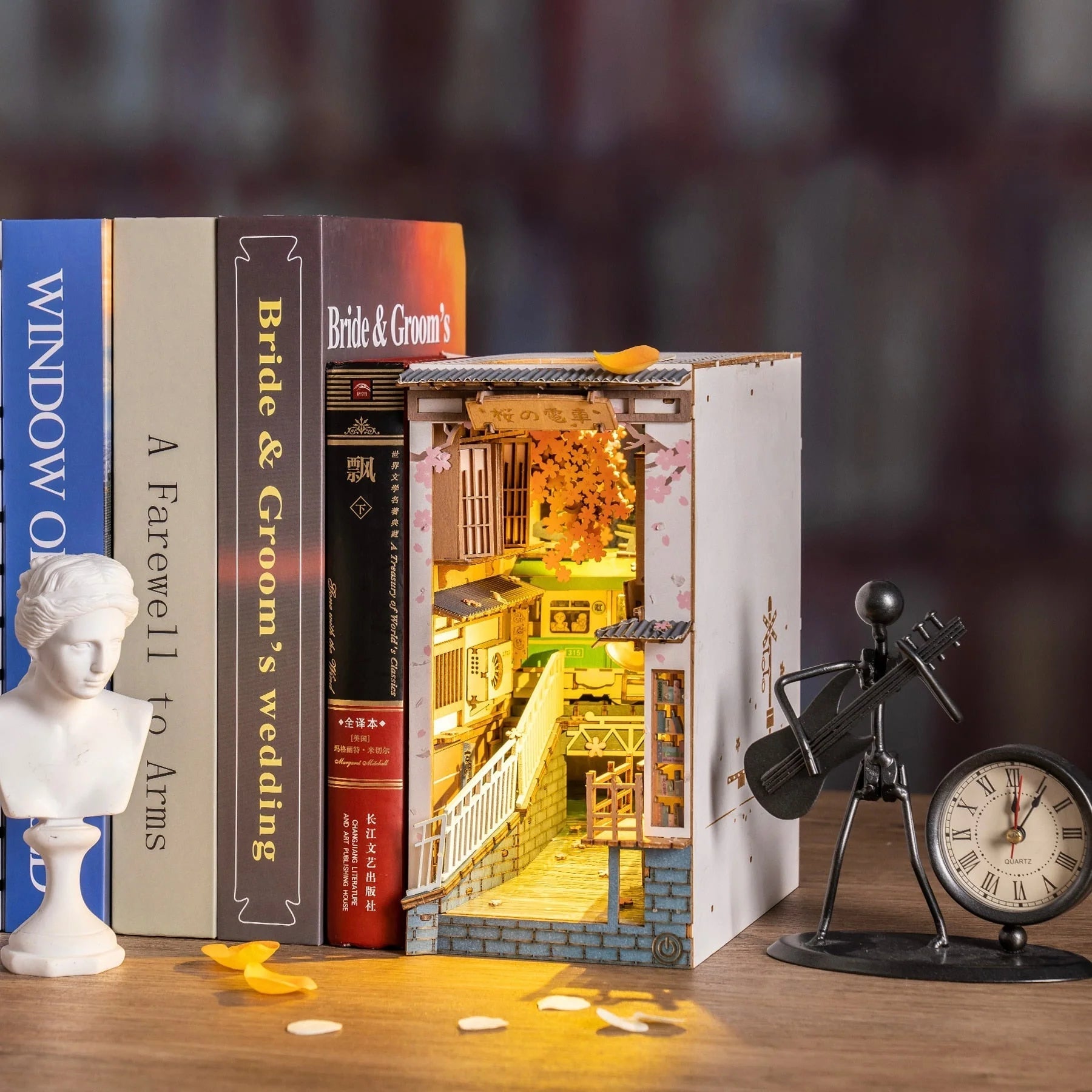 BowLift | 3D Wooden Book Nook Puzzle