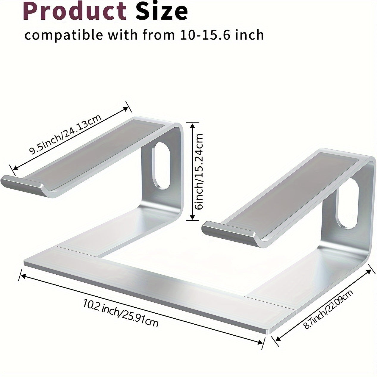 BowLift | Aluminium Laptop Stand – Ergonomic and Ventilating