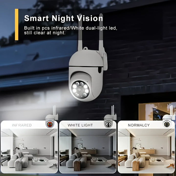WLAN Surveillance Camera 2.4 GHz PTZ | Bowlift