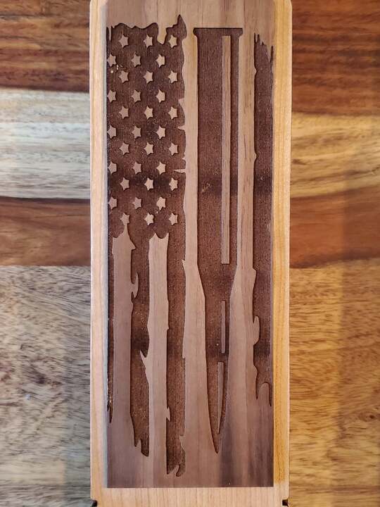 BowLift | 2nd Amendment wooden box