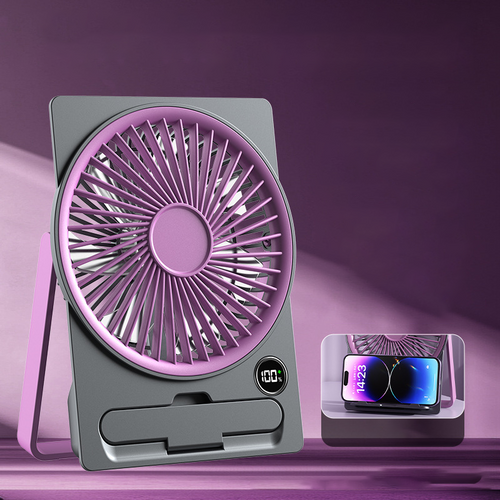 USB portable fan with battery – Quiet and rechargeable | Bowlift