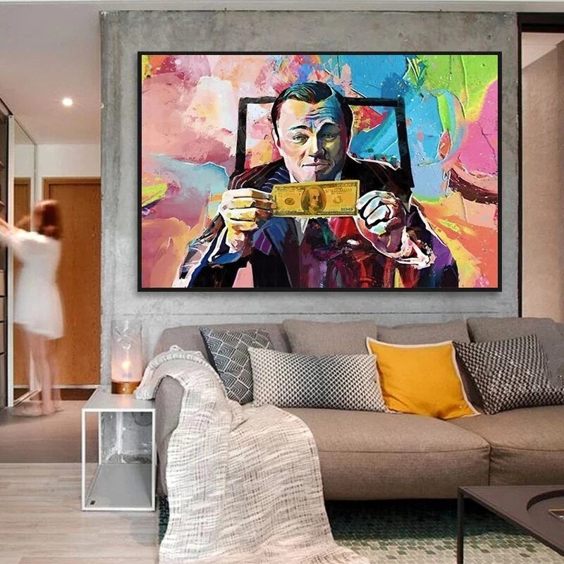 Pop Art Street Graffiti - Canvas Wall Art Painting | Bowlift