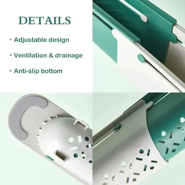 BowLift | FlexiRack Pro — Say goodbye to chaos and bacteria for a sparkling clean kitchen! (2 pieces)