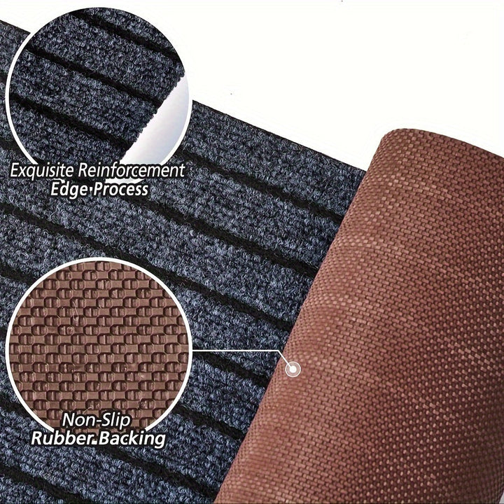 Non-slip Long Runner - WashaBowlifte Carpet with Rubber Backing for Indoor & Outdoor | Perfect for Hall & Balcony | Bowlift