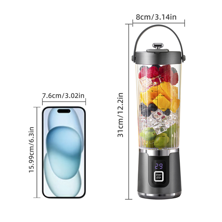PowerBlade 10X — Mix every shake perfectly creamy and enjoy fresh power anytime and anywhere! | Bowlift