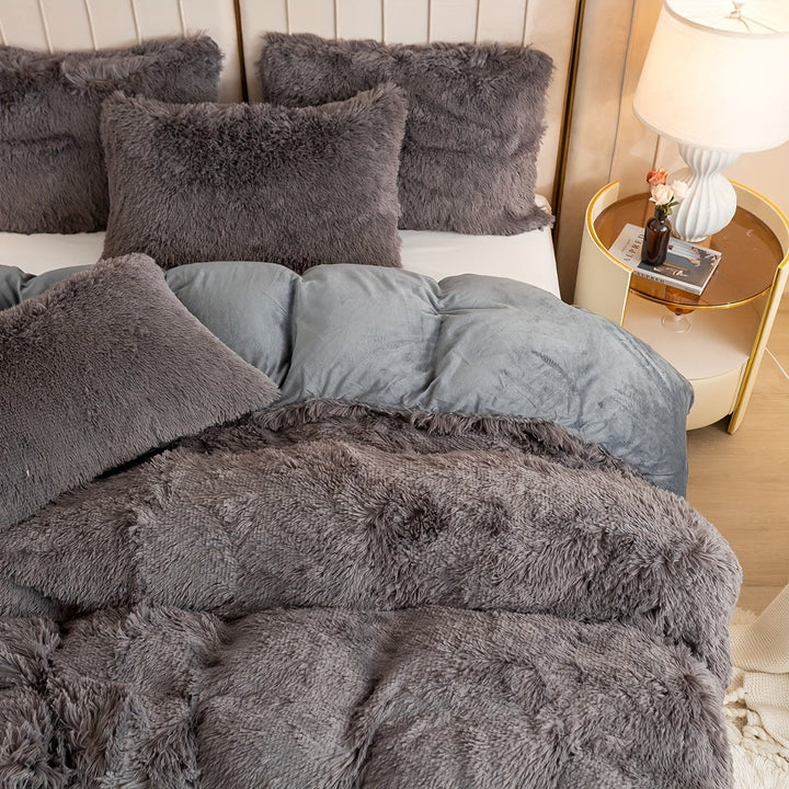 BowLift | Ultra Soft Plush Duvet Cover Set with Zipper - Luxury & Comfort