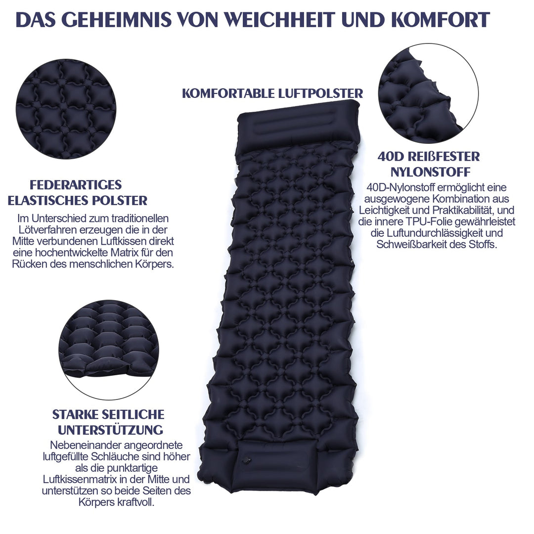 Sleeping mat camping mat foot pump | Bowlift