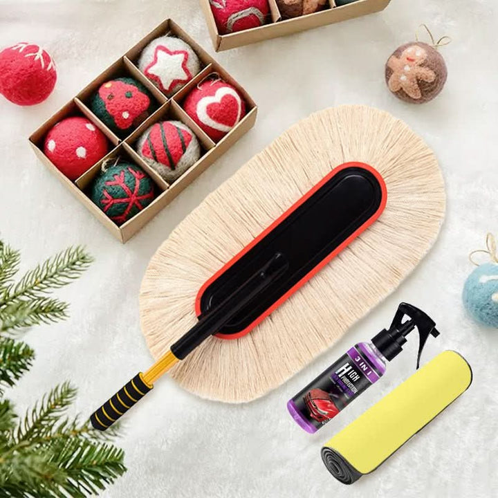 BowLift | Lacquer-friendly car dust sweeper with telescopic handle
