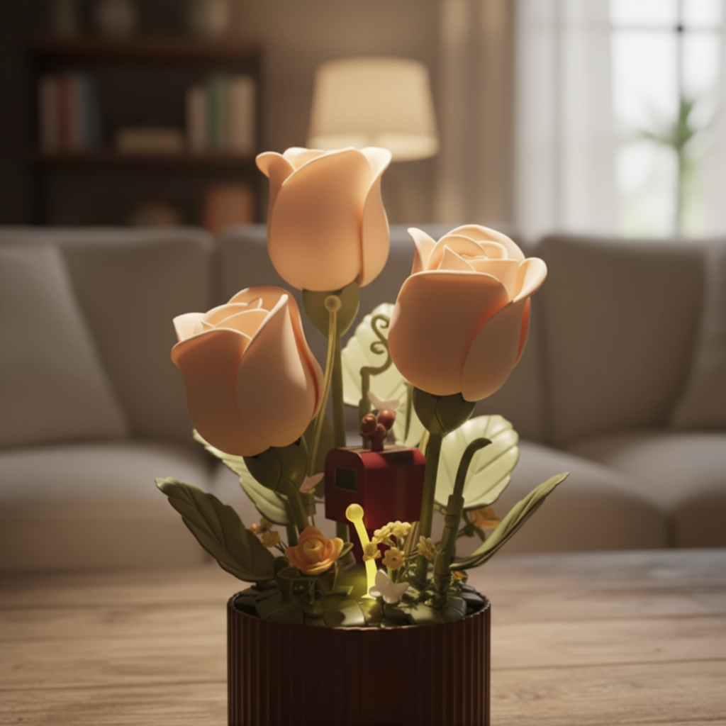 Magic Bowliftoom LED Interactive Flower Lamp | Bowlift