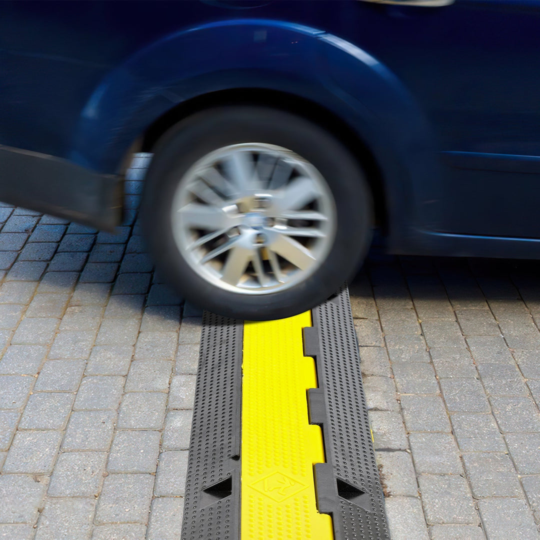 Cable bridge rubber cable protection mat 3 pieces | Bowlift