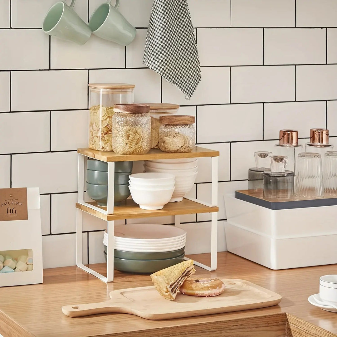 BowLift | SpiceTidy - 2-Pack Kitchen Racks