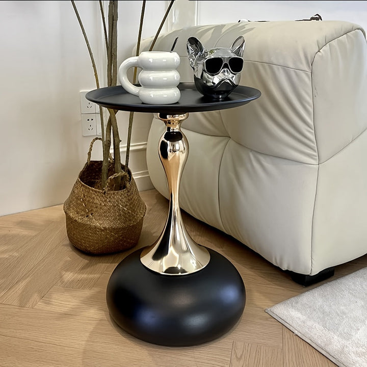 Modern side cabinet with ceramic base and metal legs – 55 cm high | Bowlift