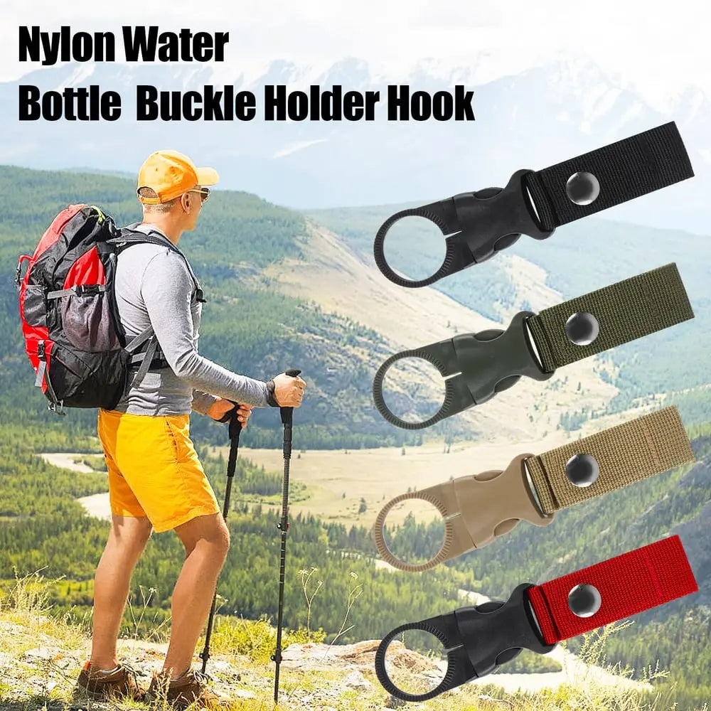 BowLift | 4-Pack Durable Nylon Outdoor Set for Hands-Free Water Bottle Holder