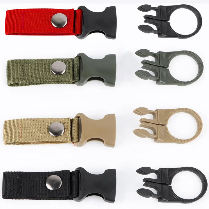 BowLift | 4-Pack Durable Nylon Outdoor Set for Hands-Free Water Bottle Holder