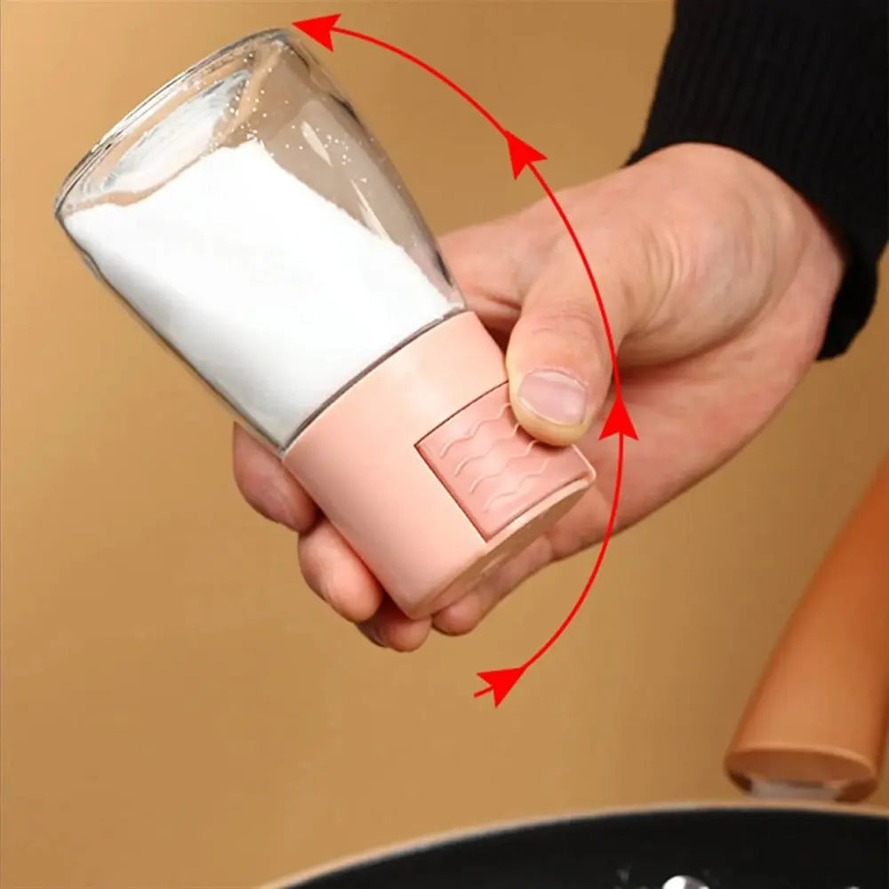 BowLift | 4-piece set of adjustable salt & spice shakers with pressure mechanism