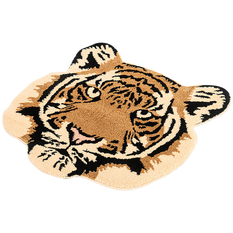 BowLift | Tiger Head Tufted Rug for Living Room and Kids Bedroom