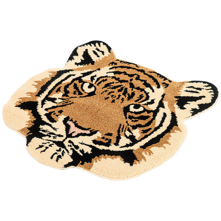 BowLift | Tiger Head Tufted Rug for Living Room and Kids Bedroom