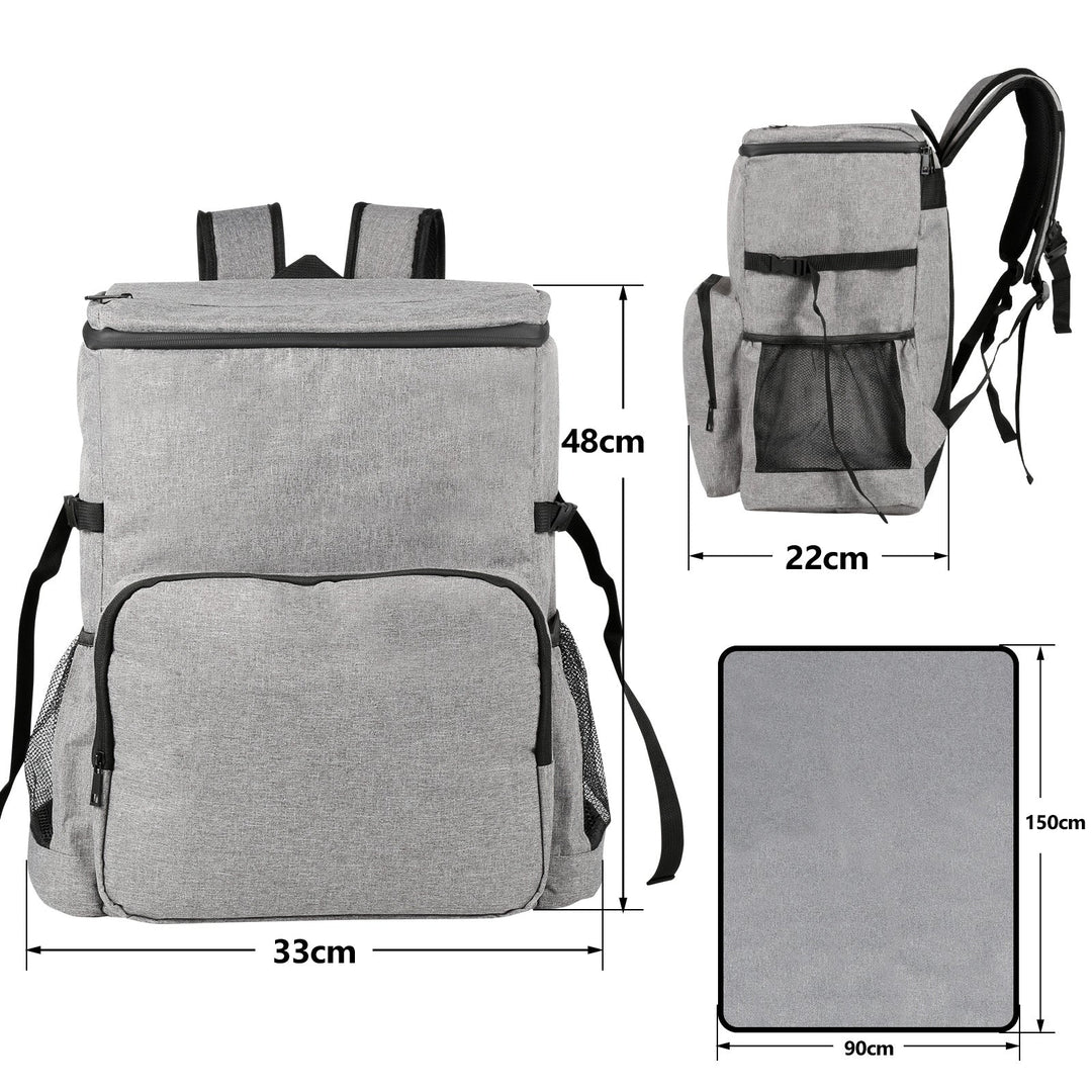 Kühl backpack Thermo backpack 35L with picnic mat | Bowlift