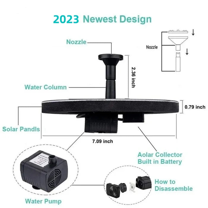 SolarSprudelX — Turn your garden into a stunning natural oasis full of life and magic! | Bowlift