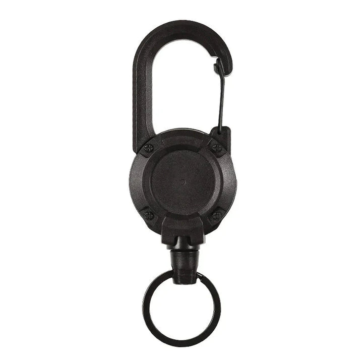 Automatic retractable key holder made of wire rope for outdoor use | Bowlift