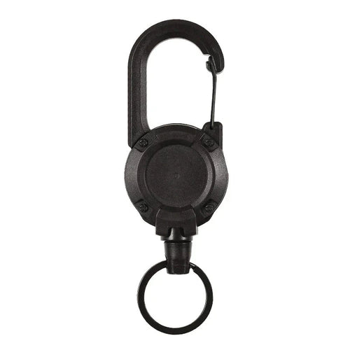 Automatic retractable key holder made of wire rope for outdoor use | Bowlift