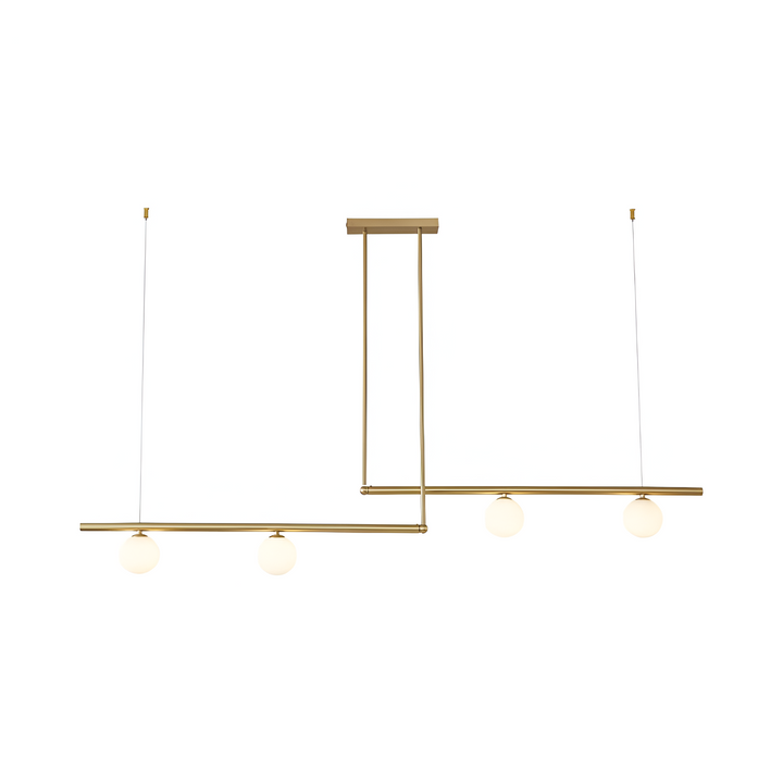 BowLift | Nordic Glass Linear Luxury Pendant Lamp