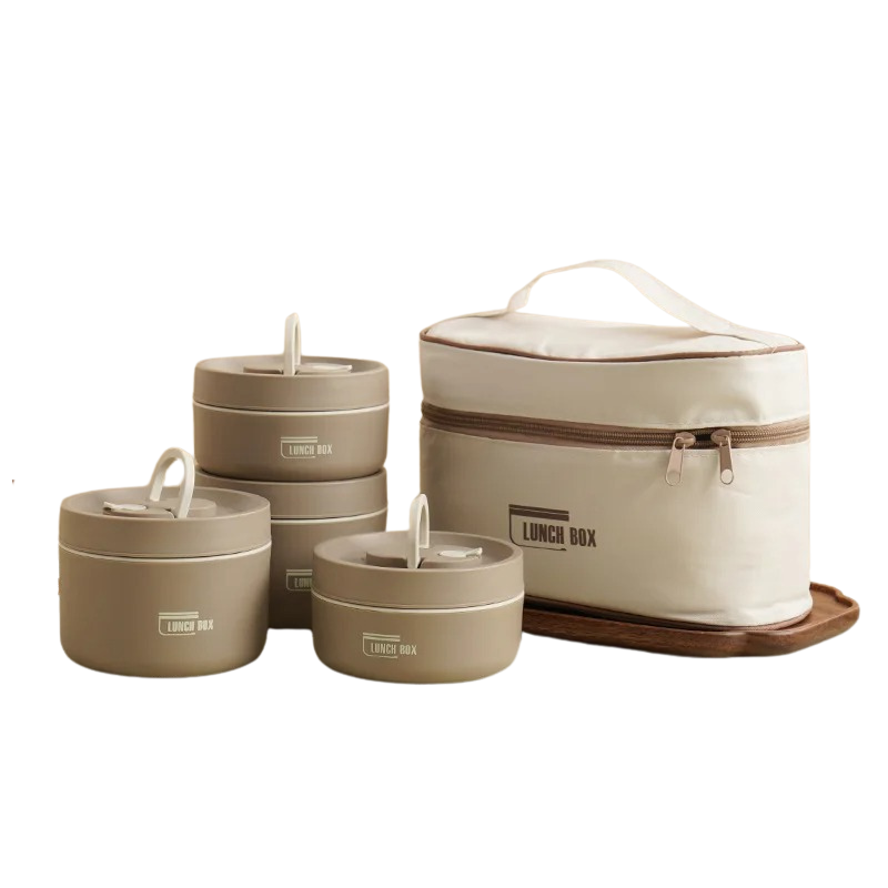 BowLift | Durable Stainless Steel Lunch Box Set | Leak-Proof, Insulated & Perfect for Professionals, Students, and Family Outings